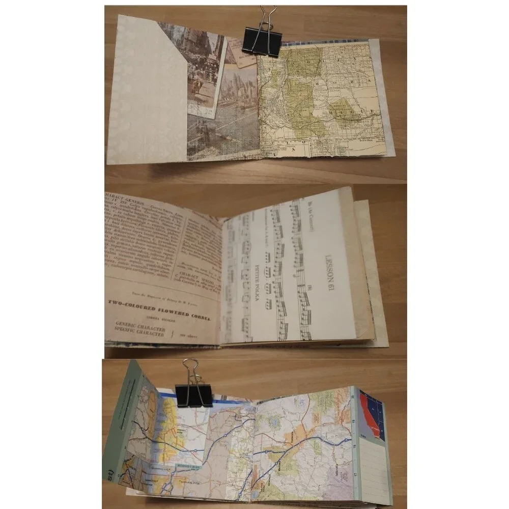 Handmade junk journal